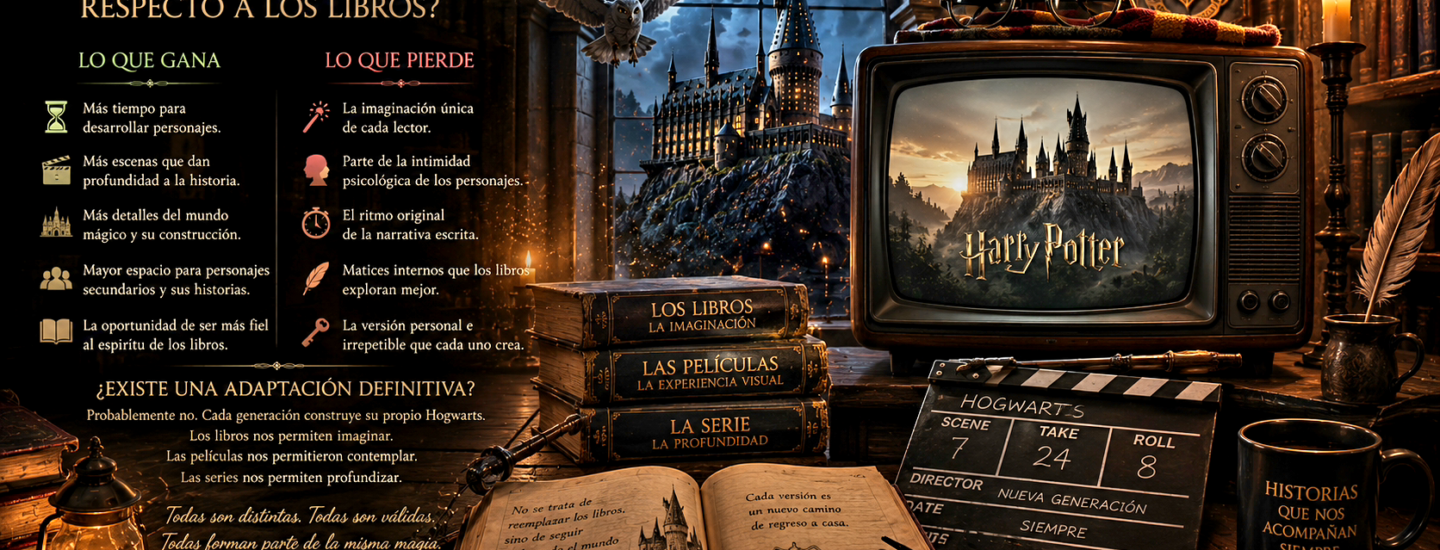 ¿Qué pierde y qué gana una adaptación televisiva respecto a los libros?
