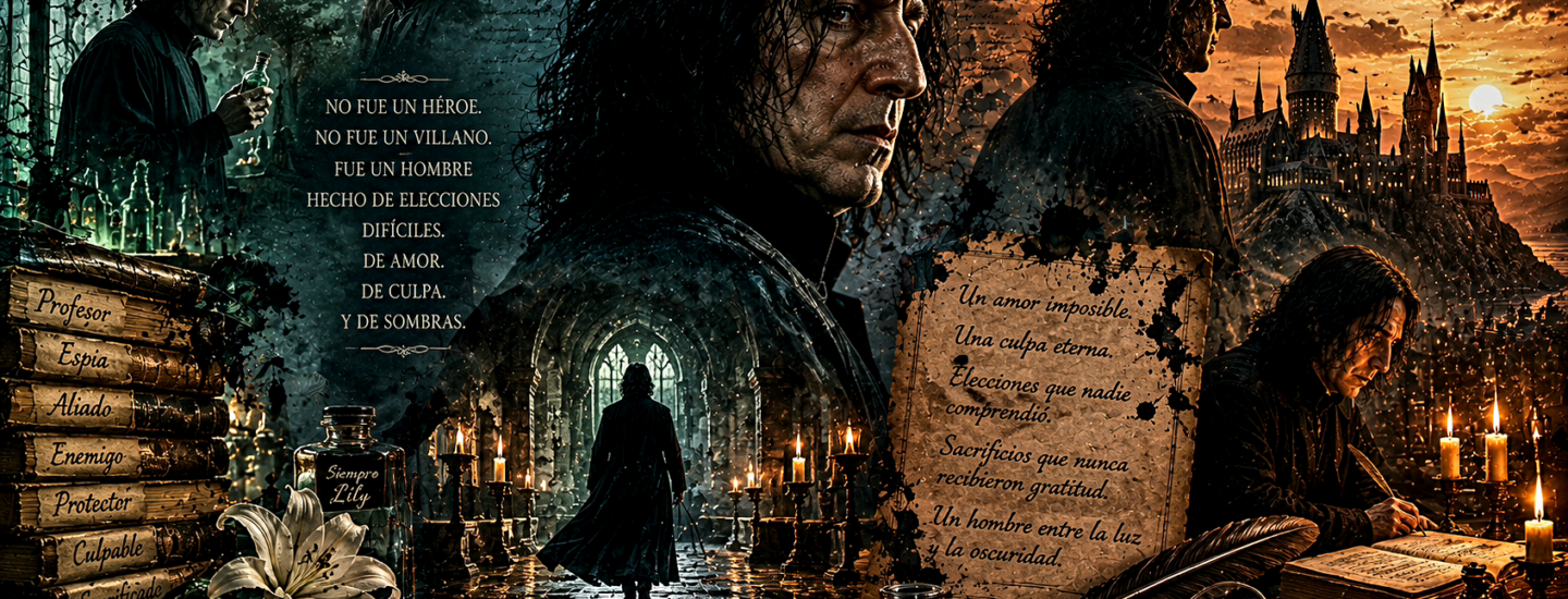 Severus Snape: la culpa, el amor herido y la lucha contra uno mismo