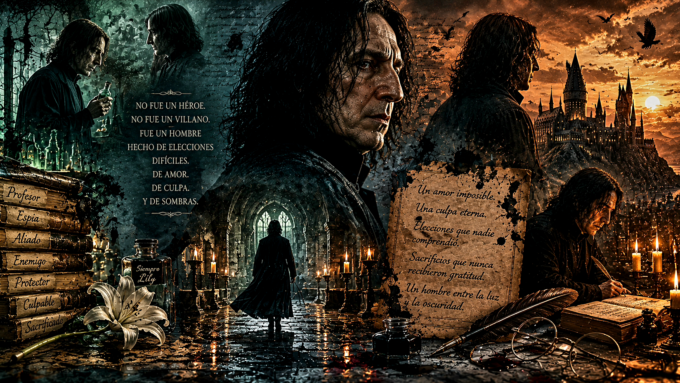 Severus Snape: la culpa, el amor herido y la lucha contra uno mismo